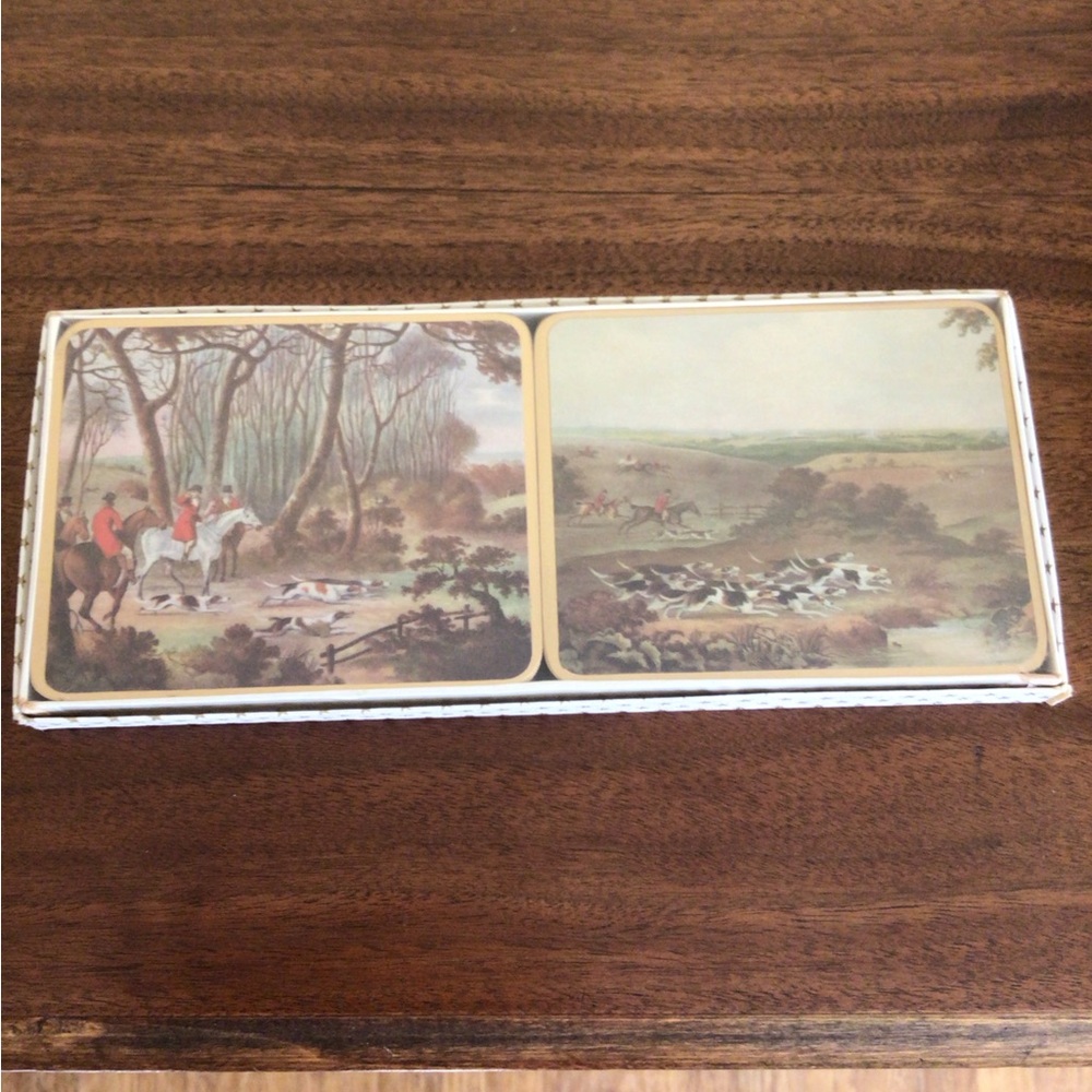 Hunting Scene Coasters